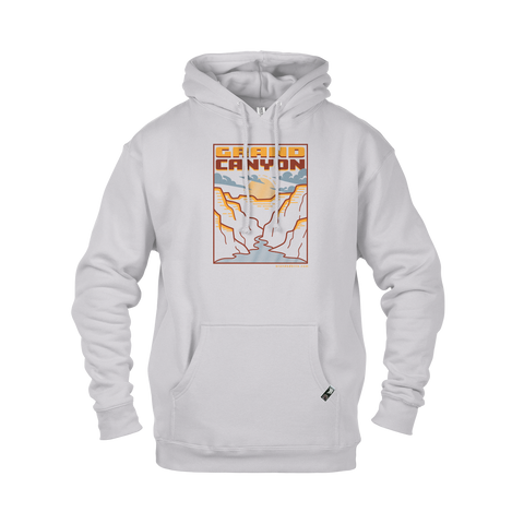 Grand Canyon National Park Hoodie White