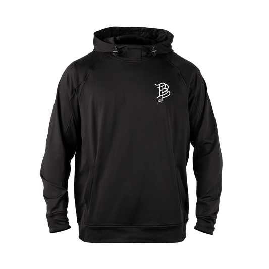 BB Golf Cutout Performance Hoodie Black