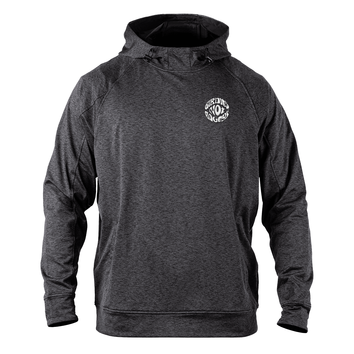 Birdies Not Bogeys® Performance Hoodie Charcoal 