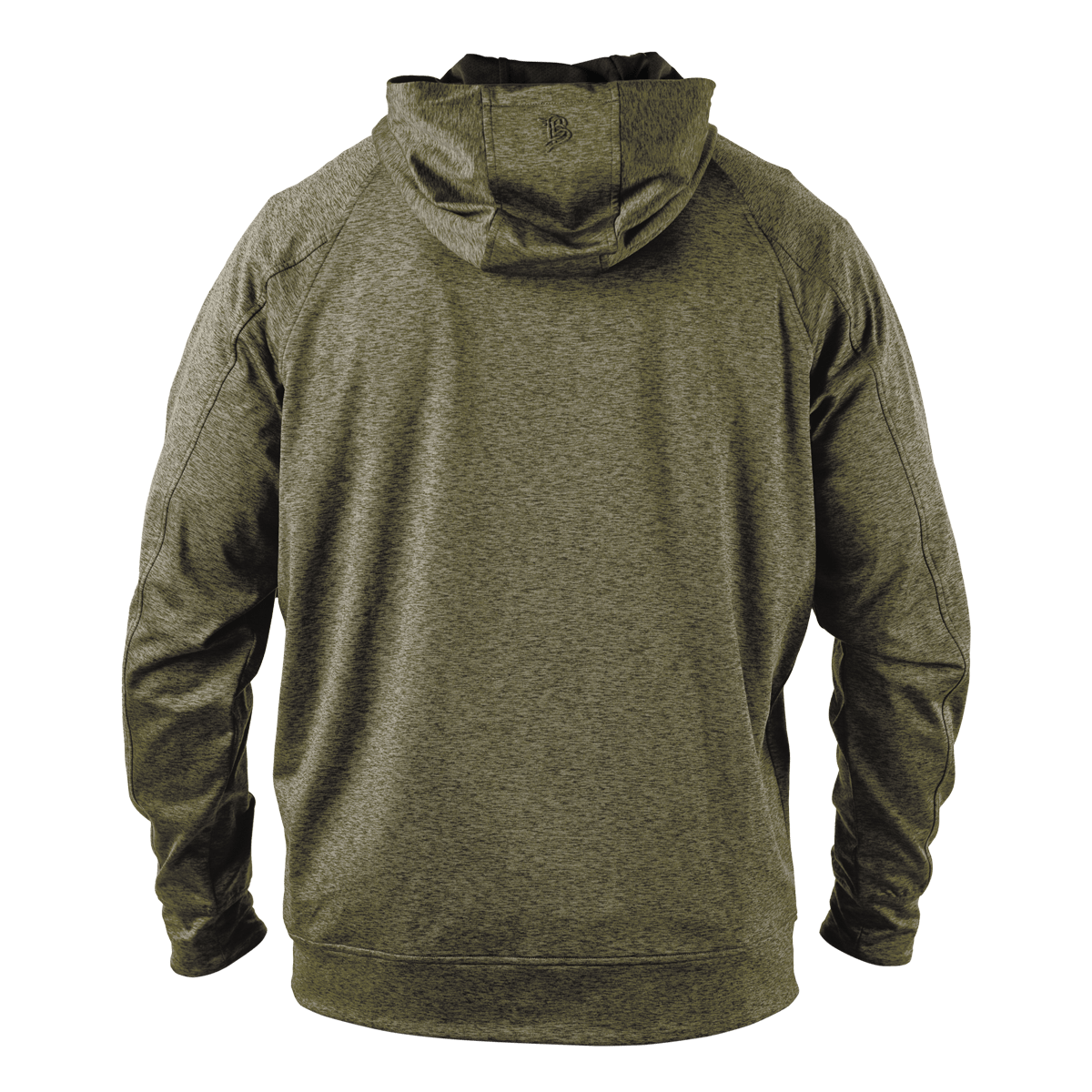 City Block Houston (HTX) Performance Hoodie Back Loden Heather