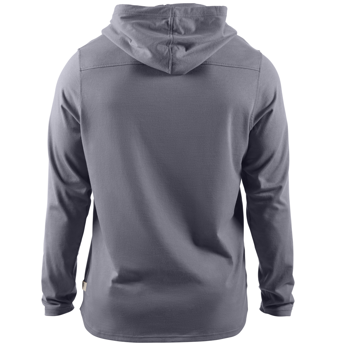 Cortaro™ Hooded Henley Back Gray