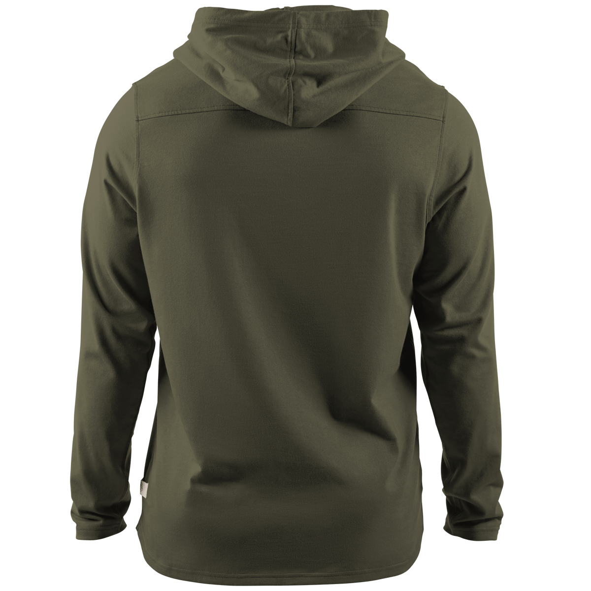 Cortaro Hooded Henley Back Loden