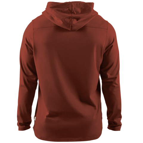 Cortaro Hooded Henley Back Sedona