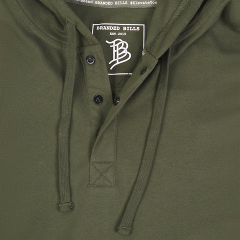 Cortaro™ Hooded Henley 2-Pack Black + Loden, Gray + Loden, Loden + Sedona