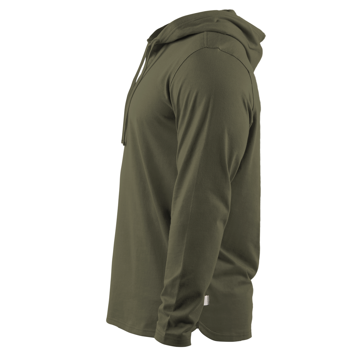 Cortaro Hooded Henley Side Loden