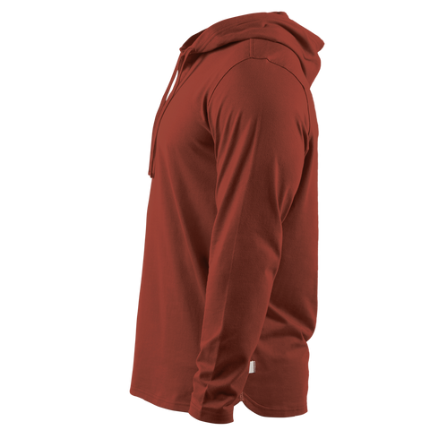 Cortaro Hooded Henley Side Sedona