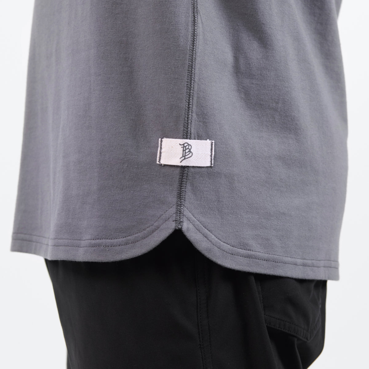 Cortaro™ Hooded Henley Hem Gray