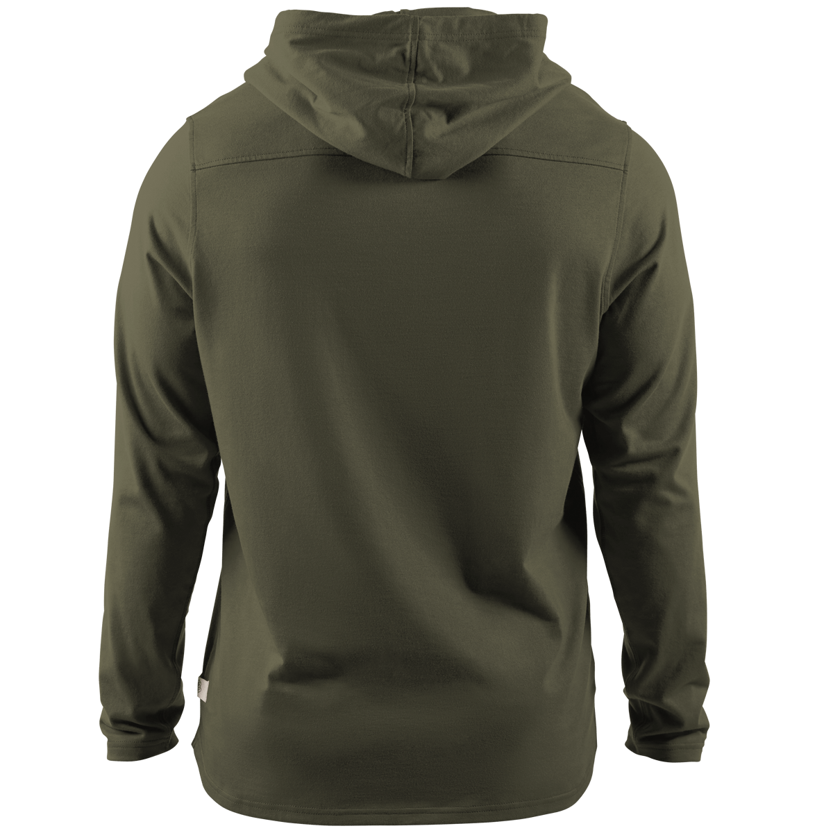 Old Glory Cortaro™ Hooded Henley  Back Loden
