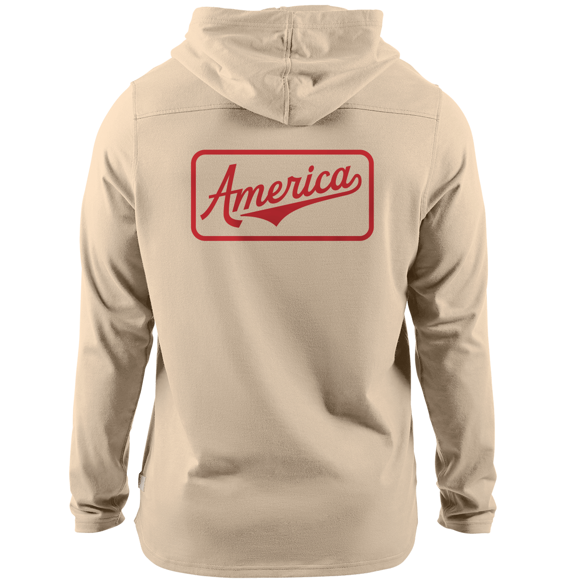 America Badge Cortaro™ Hooded Henley  Sand