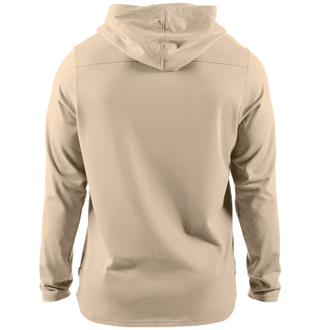 Cortaro™ Hooded Henley Back Sand