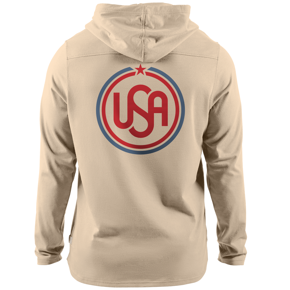 USA Icon Cortaro™ Hooded Henley  Sand