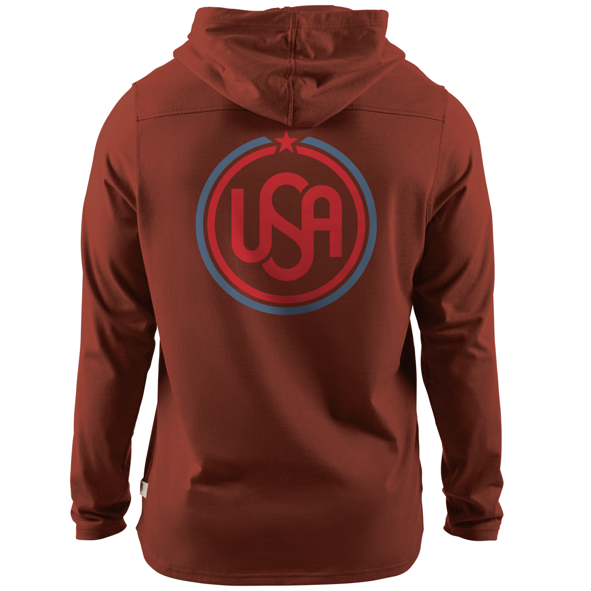 USA Icon Cortaro™ Hooded Henley  Sedona