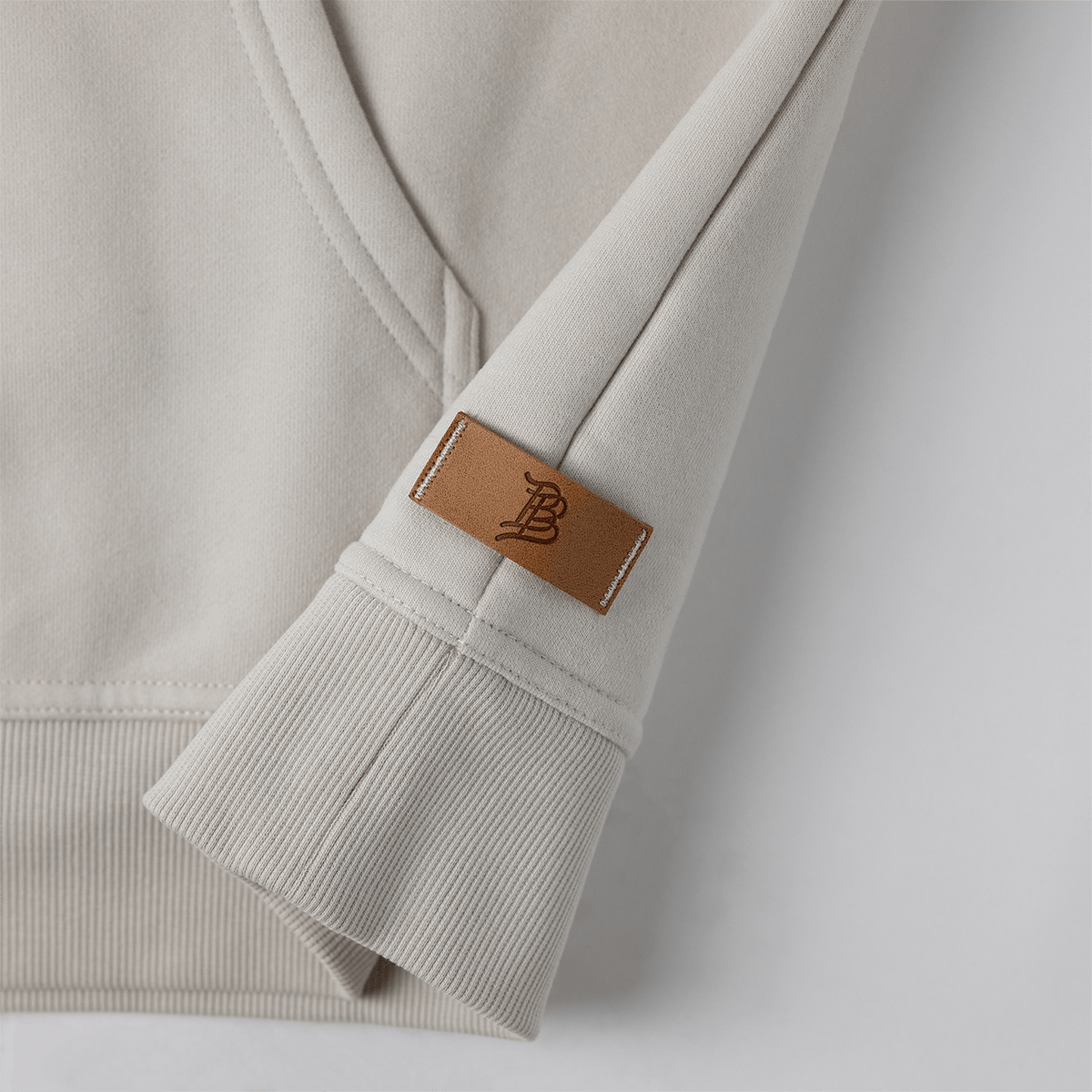 BB Logo Granite™ Heavyweight Hoodie Beige