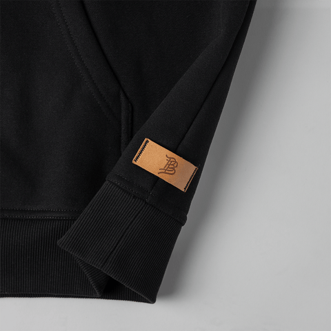 BB Logo Granite™ Heavyweight Hoodie Black