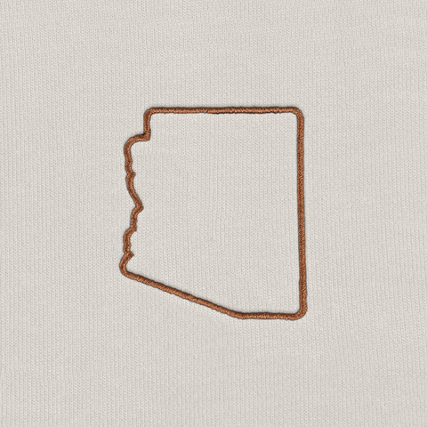 Arizona State Line Granite Heavyweight™ Hoodie Beige
