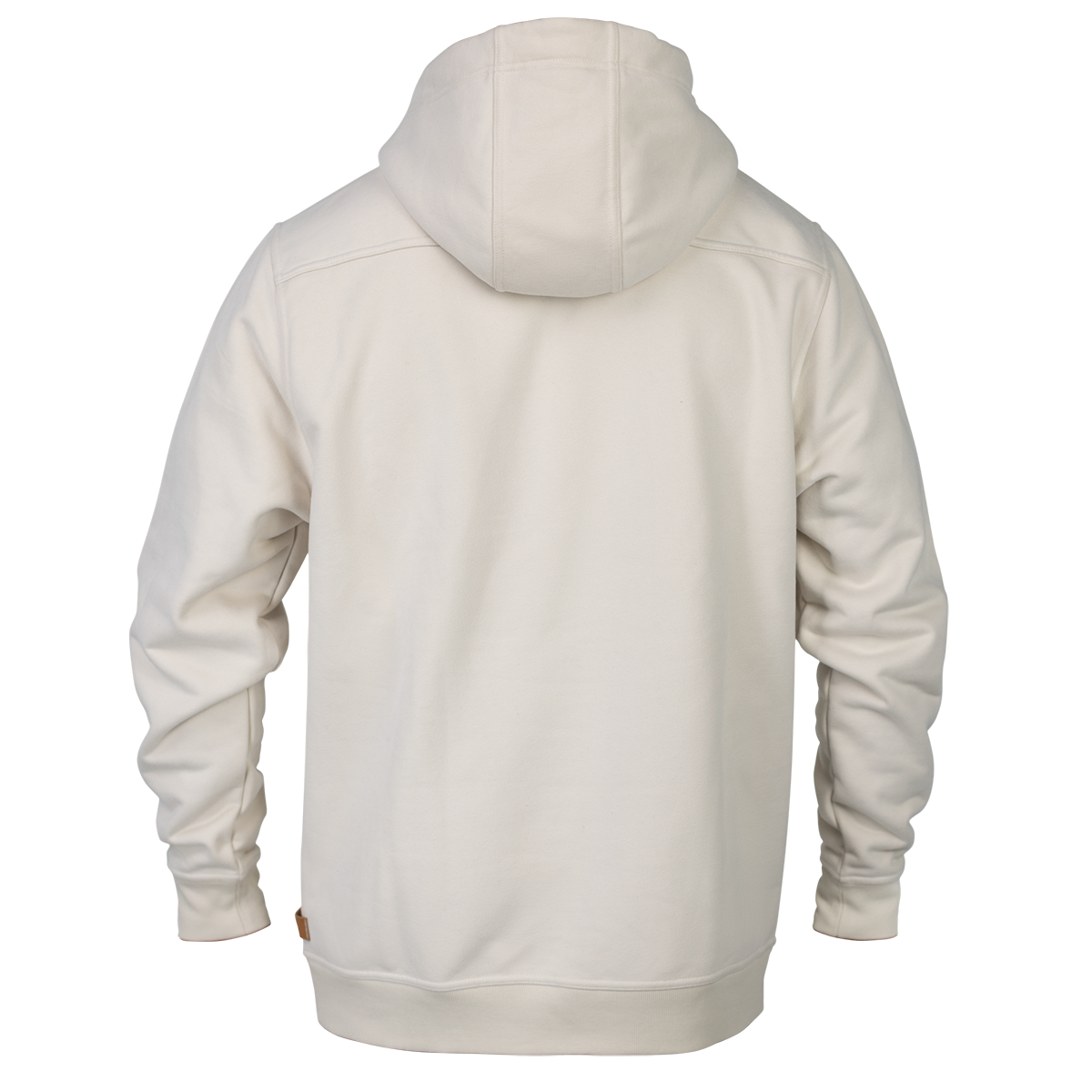 City Block Detroit Granite Heavyweight™ Hoodie Back Beige