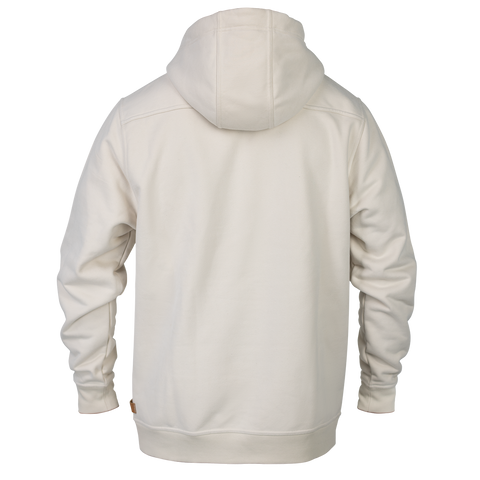 City Block Detroit Granite Heavyweight™ Hoodie Back Beige