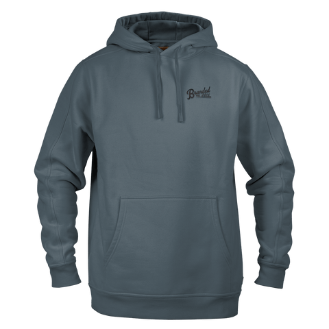 Est. 2015 Stacked Silicone Script Granite Heavyweight™ Hoodie Harbor