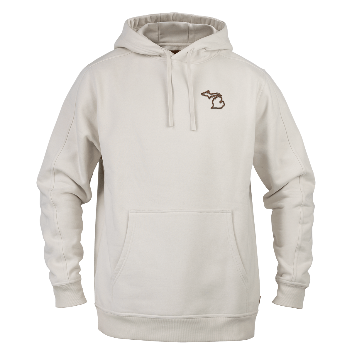 Michigan State Line Granite Heavyweight™ Hoodie Beige