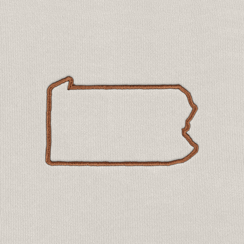 Pennsylvania State Line Granite Heavyweight™ Hoodie Beige