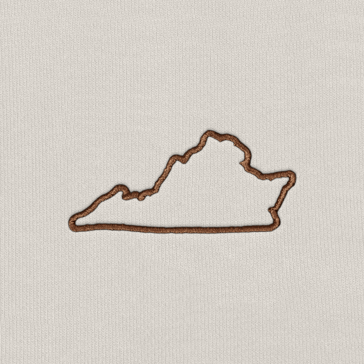 Virginia State Line Granite Heavyweight™ Hoodie Beige
