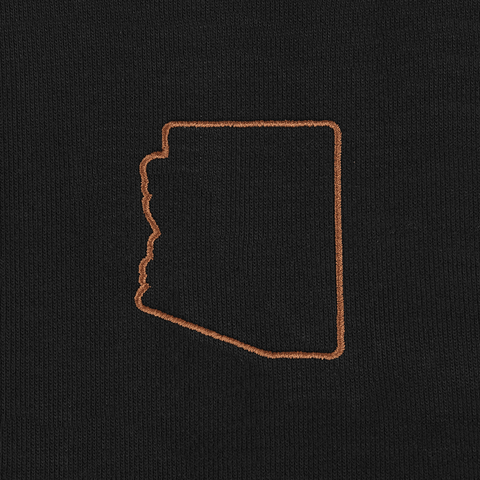 Arizona State Line Granite Heavyweight™ Hoodie Black