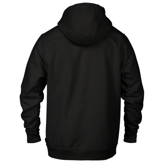 Bare Granite™ Heavyweight Hoodie Back Black