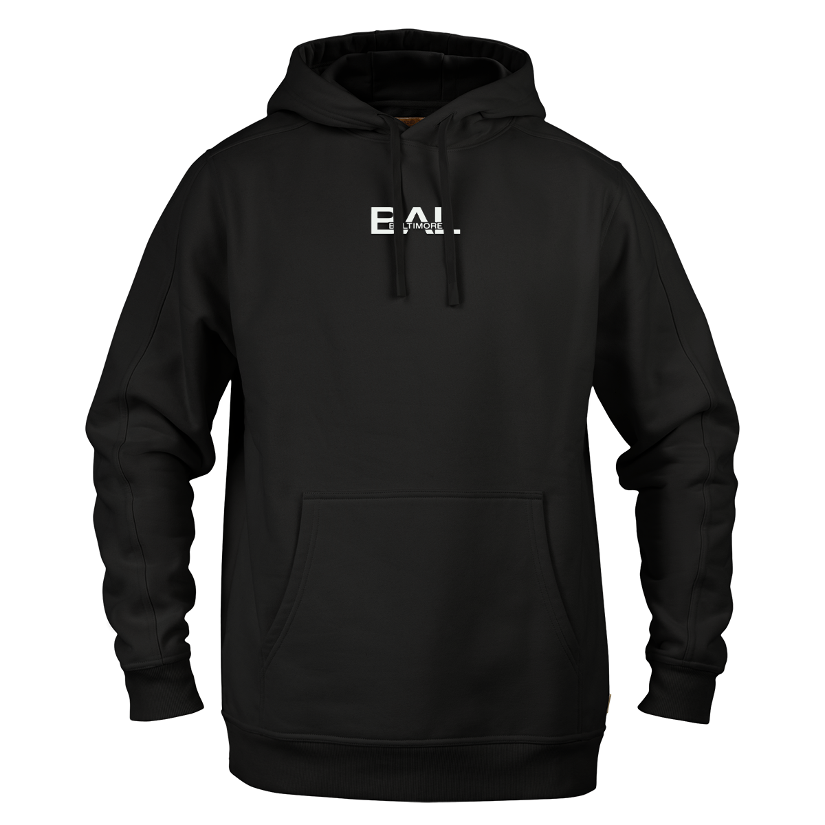 City Block Baltimore Granite Heavyweight™ Hoodie Black