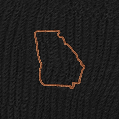 Georgia State Line Granite Heavyweight™ Hoodie Black