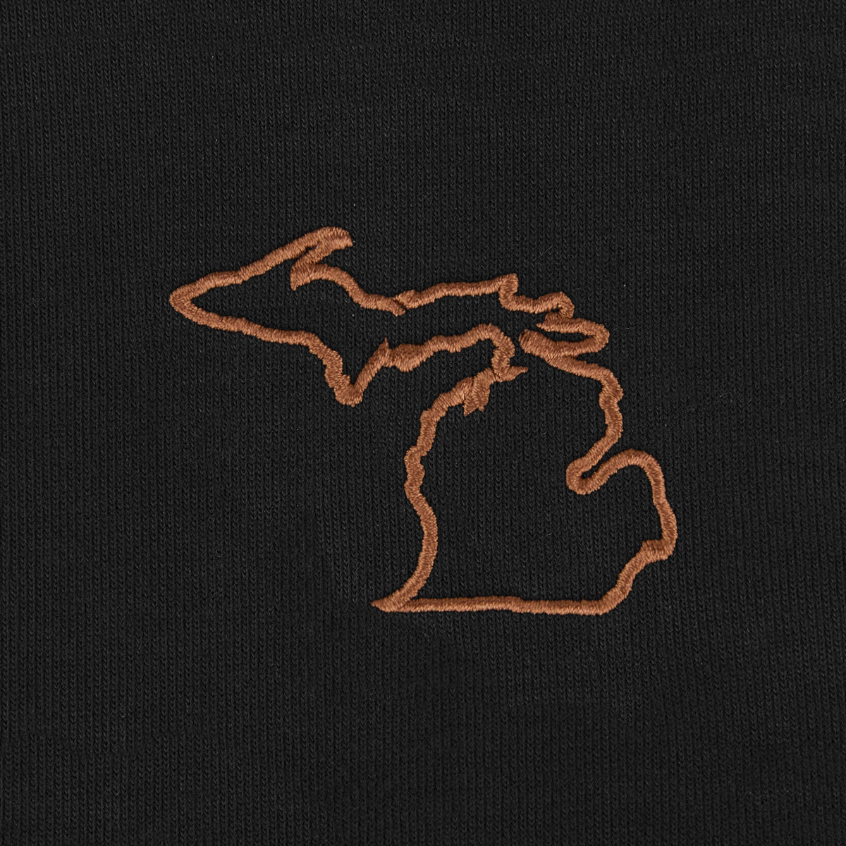 Michigan State Line Granite Heavyweight™ Hoodie Black