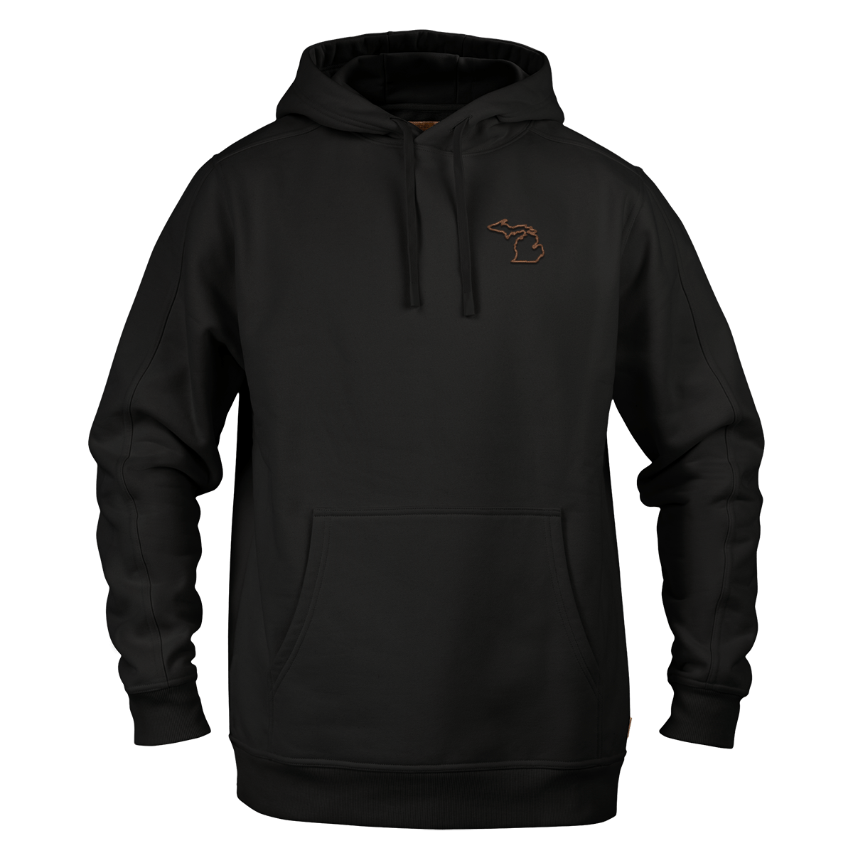 Michigan State Line Granite Heavyweight™ Hoodie Black