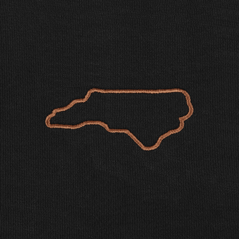 North Carolina State Line Granite Heavyweight™ Hoodie Black