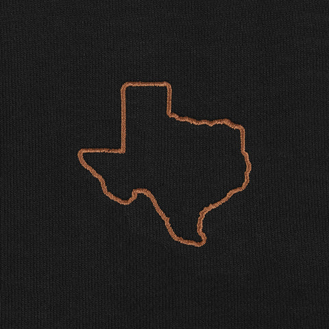 Texas State Line Granite Heavyweight™ Hoodie Black