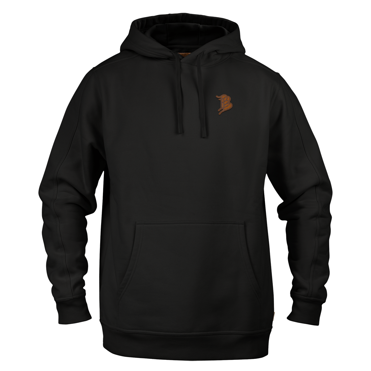 BB Logo Granite™ Heavyweight Hoodie Black
