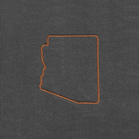 Arizona State Line Granite Heavyweight™ Hoodie Charcoal