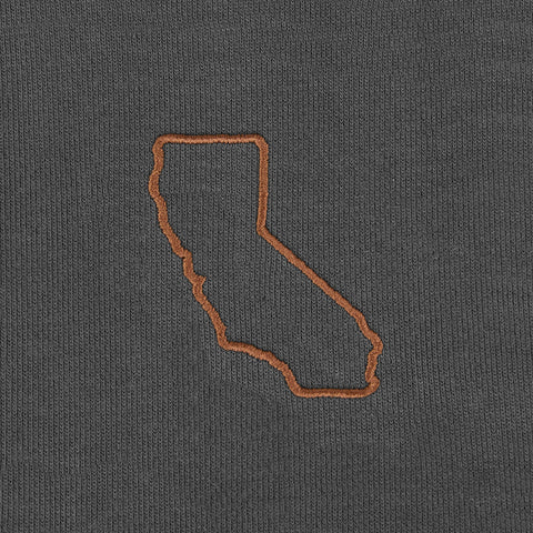 California State Line Granite Heavyweight™ Hoodie Charcoal