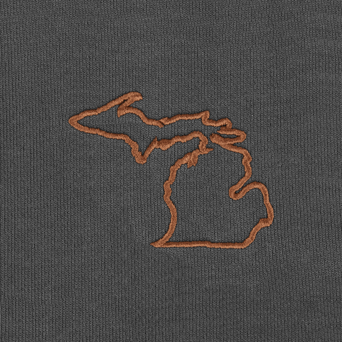 Michigan State Line Granite Heavyweight™ Hoodie Charcoal