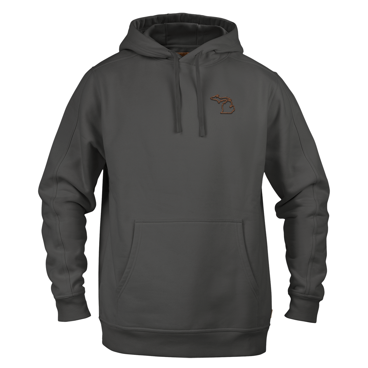 Michigan State Line Granite Heavyweight™ Hoodie Charcoal