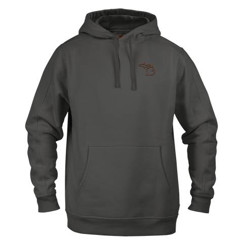 Michigan State Line Granite Heavyweight™ Hoodie Charcoal