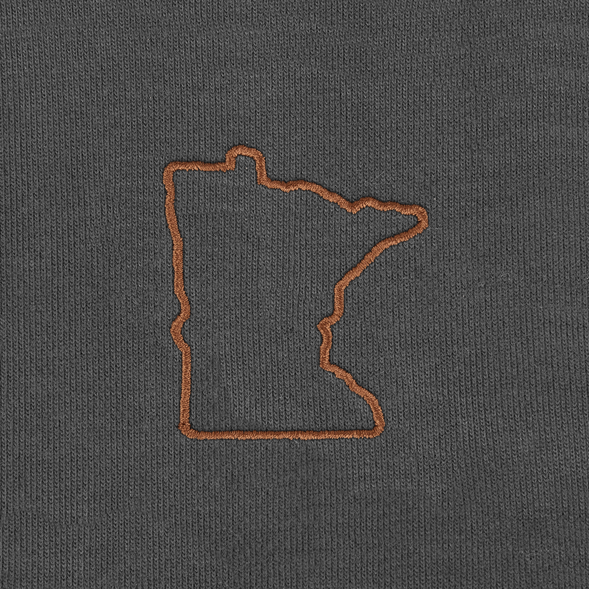 Minnesota State Line Granite Heavyweight™ Hoodie Charcoal