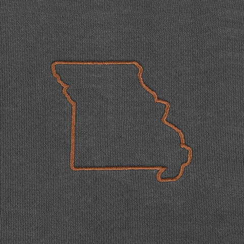 Missouri State Line Granite Heavyweight™ Hoodie Charcoal