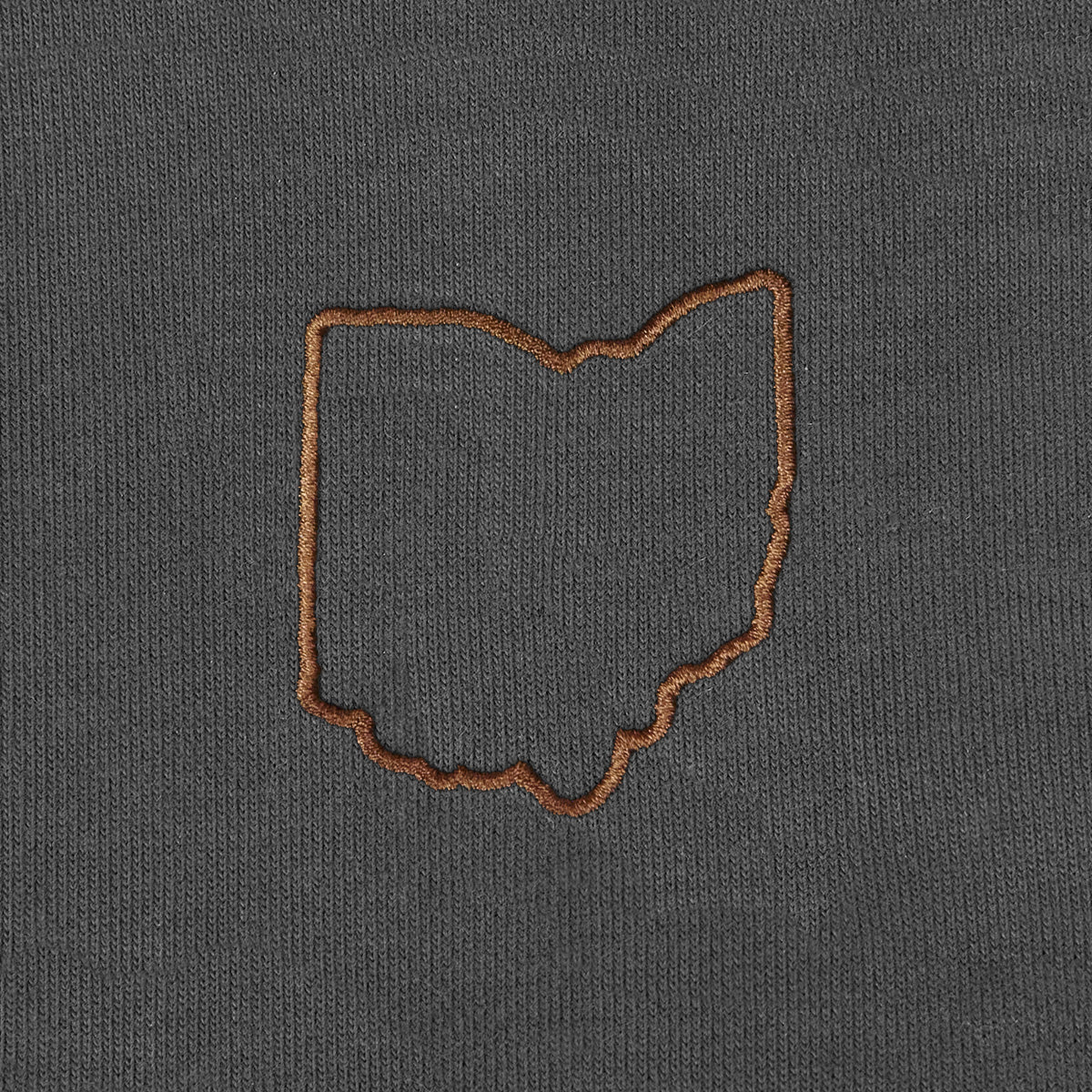 Ohio State Line Granite Heavyweight™ Hoodie Charcoal