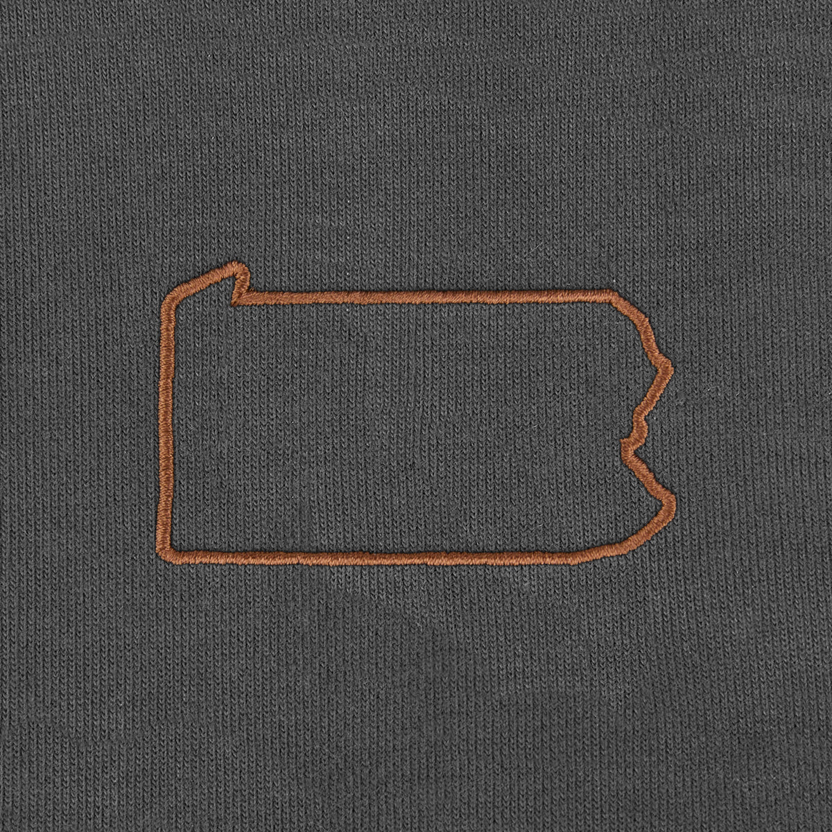 Pennsylvania State Line Granite Heavyweight™ Hoodie Charcoal