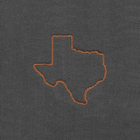 Texas State Line Granite Heavyweight™ Hoodie Charcoal
