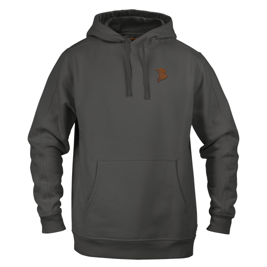 BB Logo Granite™ Heavyweight Hoodie Charcoal