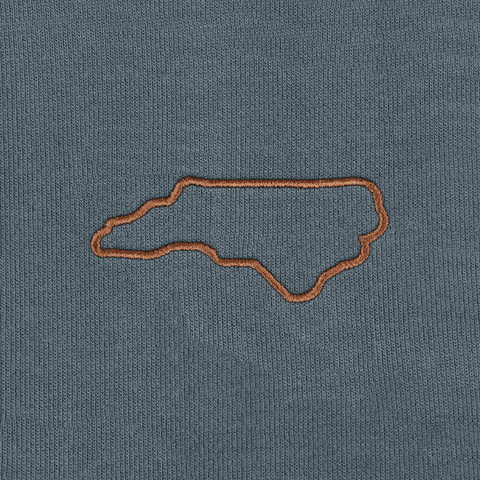 North Carolina State Line Granite Heavyweight™ Hoodie Harbor