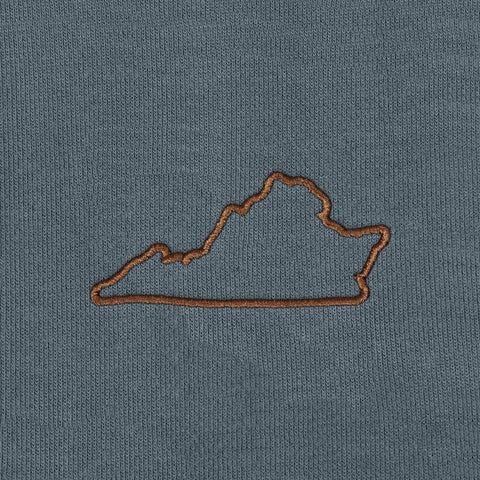 Virginia State Line Granite Heavyweight™ Hoodie Harbor