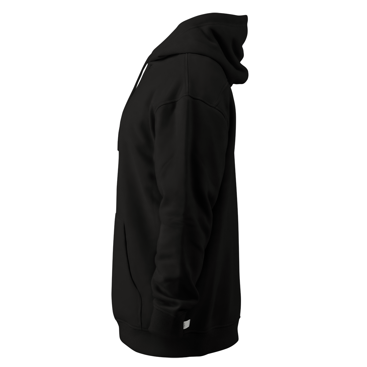 Peak™ Hoodie Side Black