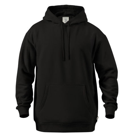 Branded Team Logo Peak™ Hoodie Black