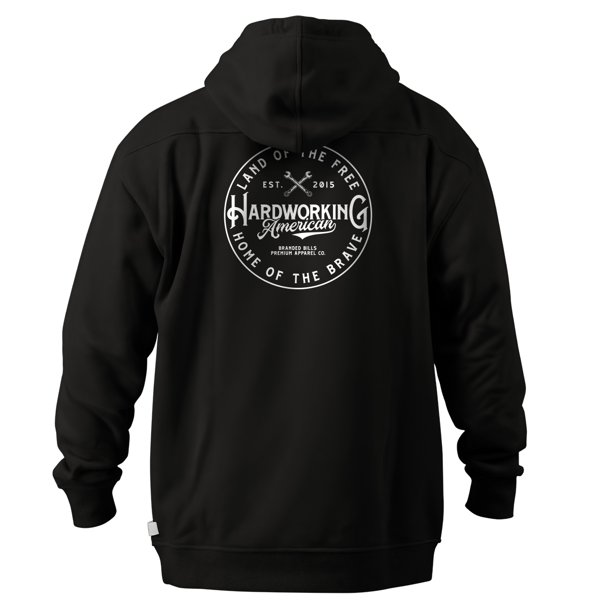 Hardworking Peak™ Hoodie Black